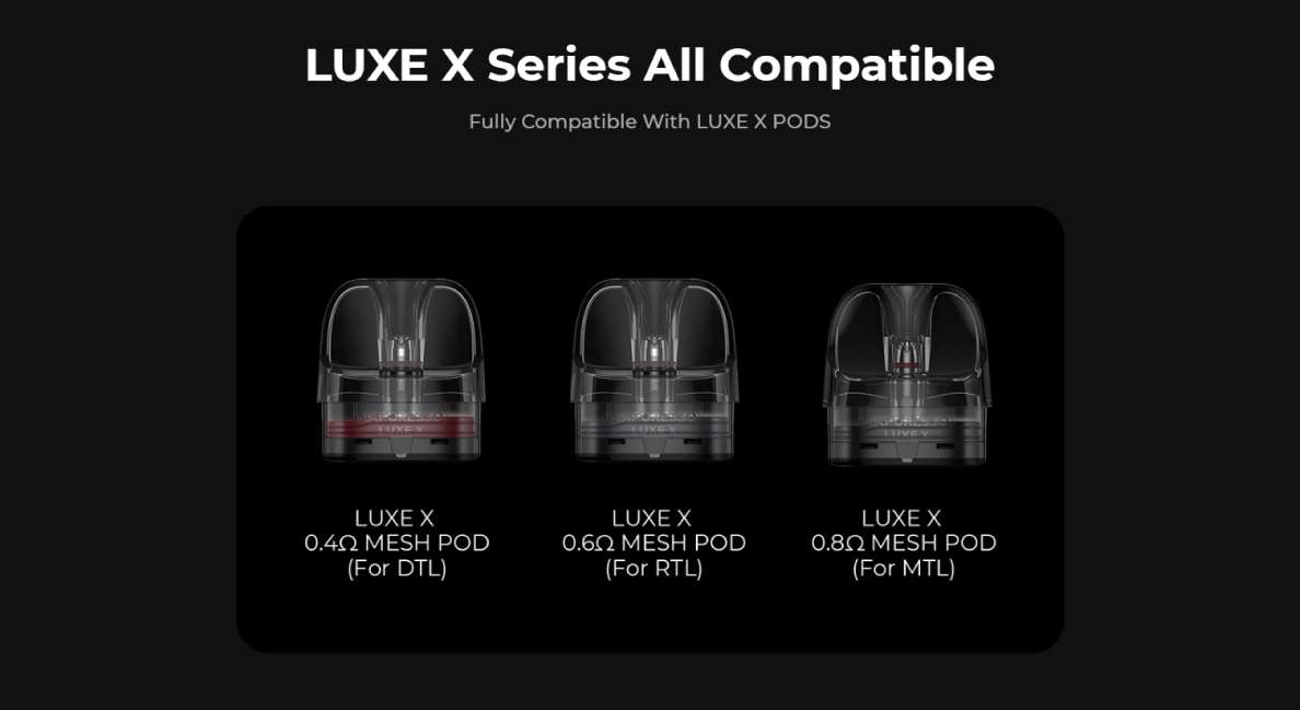 Luxe-XR-Max-pod-compatability