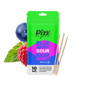 Blueberry Sour Raspberry Nicotine Toothpicks Pixx